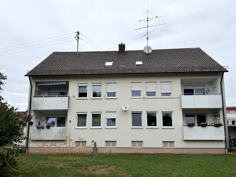 S�dansicht Garching bei M�nchen Erdgeschosswohnung Ruhig gelegene 3-Zimmer-Hochparterre-Wohnung