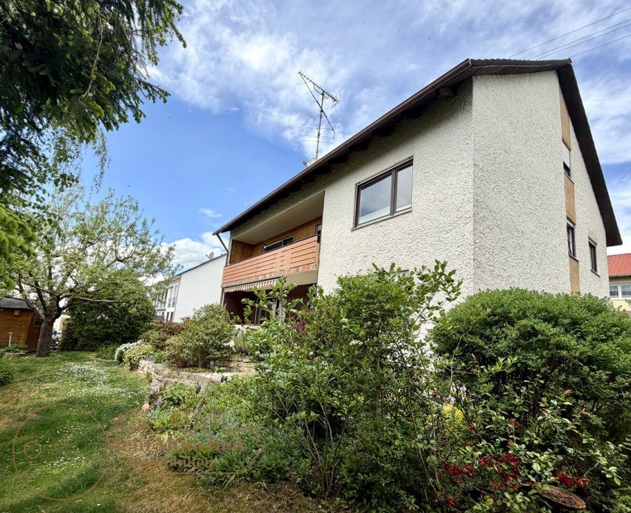 R�ckansicht Etagenwohnung Erdweg / Gro�berghofen