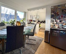 Essbereich mit K�che K�uferprovisionsfrei: Dachgeschosswohnung mit dem gewissen Extra