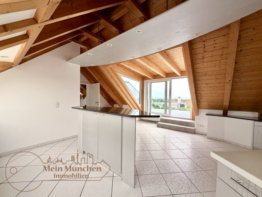 Sitzm�glichkeit Dachgeschosswohnung Unterschlei�heim