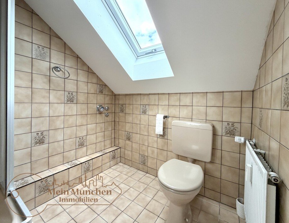 Duschbad Dachgeschosswohnung M�nchen