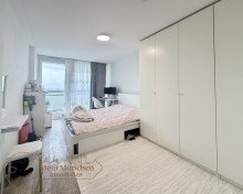 Schlafzimmer Ohne K�uferprovision: 12. Stock - 2-Zimmer-Wohnung mit Nordost-Ausrichtung, frei ab 1.8.