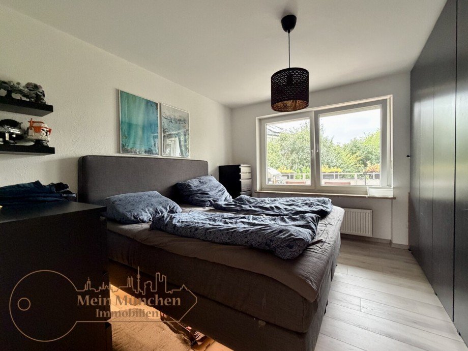 Schlafzimmer Erdgeschosswohnung Garching bei M�nchen