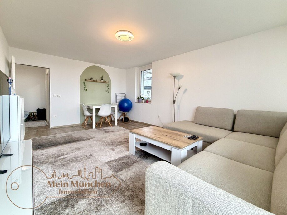 Wohnzimmer Etagenwohnung Unterschlei�heim