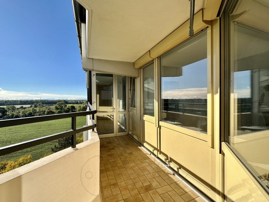 Balkon Etagenwohnung Unterschlei�heim