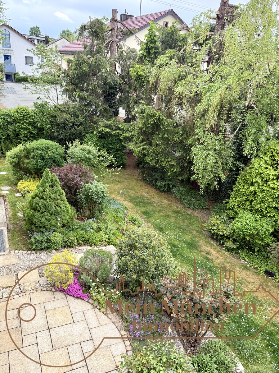 Garten von oben Etagenwohnung Erdweg / Gro�berghofen