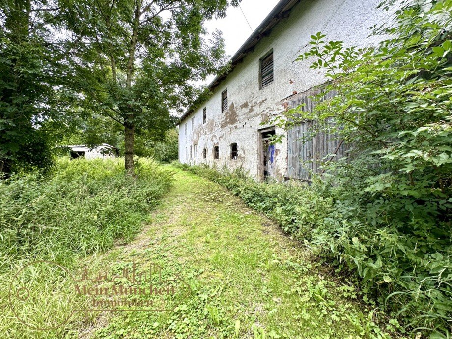 Nordseite Bauernhaus Freising / Achering
