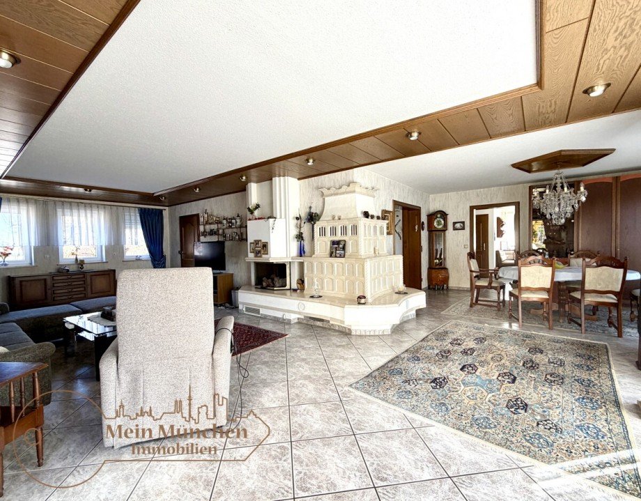 Wohnzimmer Einfamilienhaus G�nzburg / Nornheim