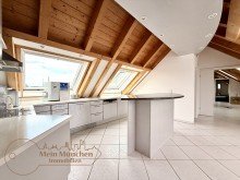K�che Befristet bis 31.04.2028: Repr�sentative Dachgeschosswohnung mit gro�z�giger Dachterrasse
