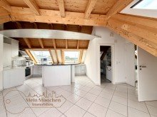 Offene K�che Befristet bis 31.04.2028: Repr�sentative Dachgeschosswohnung mit gro�z�giger Dachterrasse